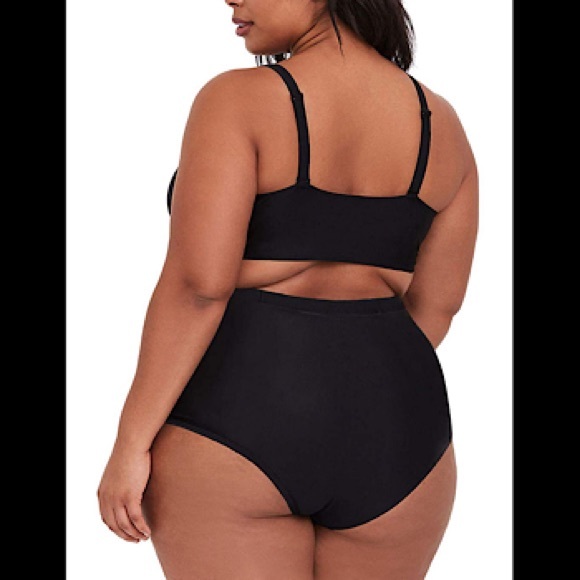 🆕Two Piece Plus Size High Waisted Swimsuit - Picture 2 of 3